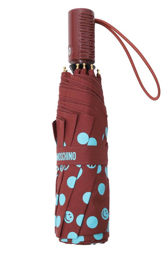 Складной зонт Moschino 8939-0PENCL0SE Бордовый  8939-0PENCL0SE Фото 3