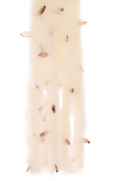 Шарф с отделкой перьями VALENTINO, арт. 6W0EN00F/FTG, фото 4