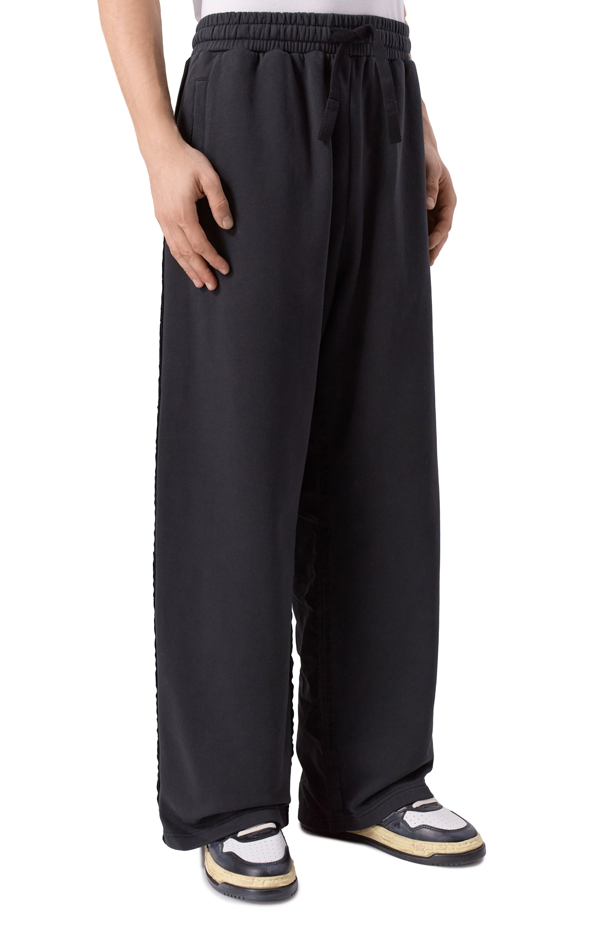 Хлопковые брюки PALM ANGELS, арт. PMCH02EF25FLE001, фото 3