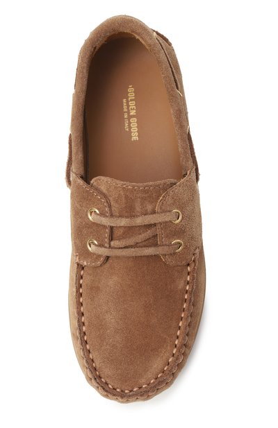 Замшевые мокасины GOLDEN GOOSE DELUXE BRAND, арт. GYF00968.F007672, фото 4