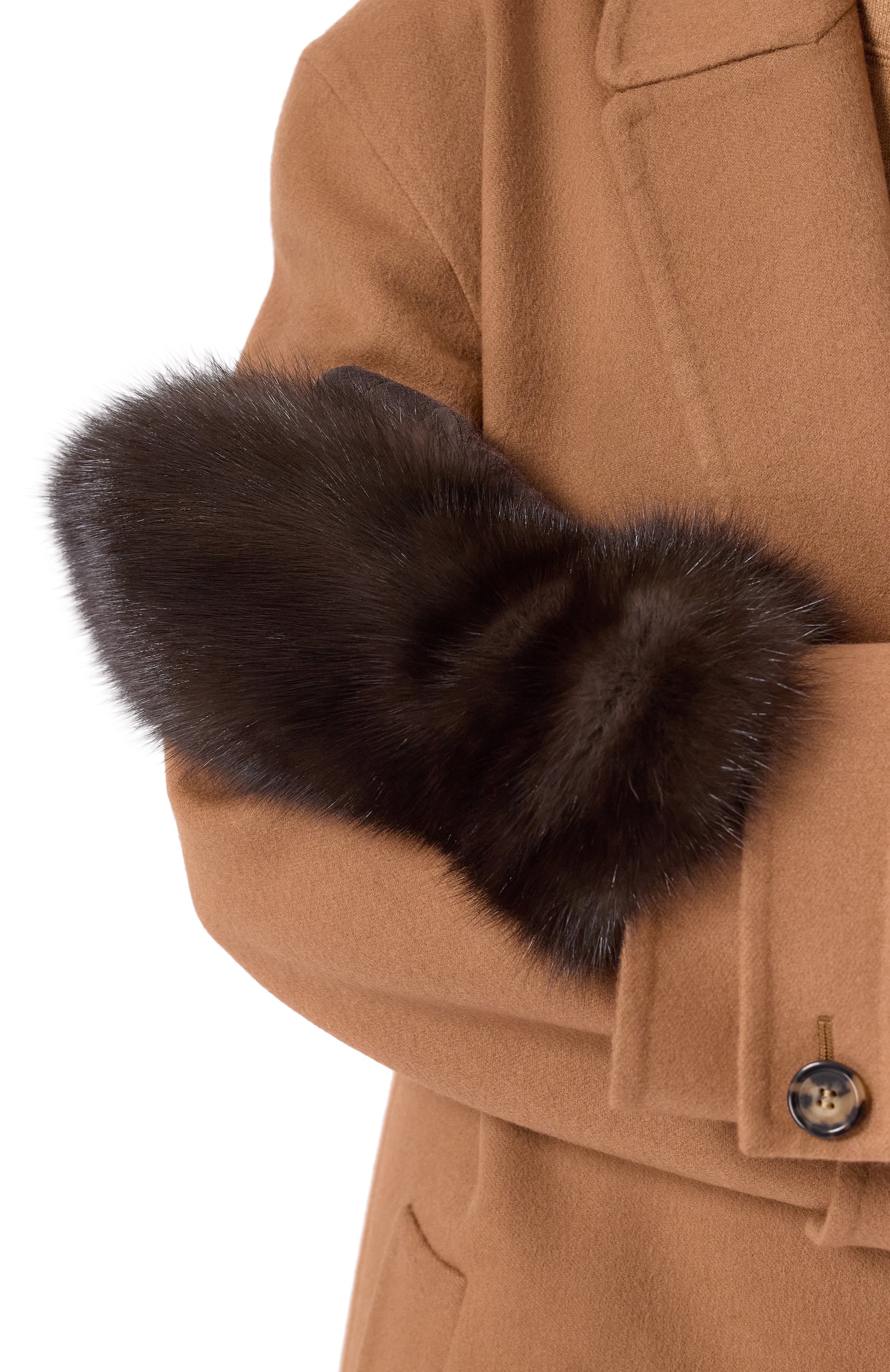 Меховые варежки из соболя BLACK SABLE, арт. BS-ACSFV-EB, фото 2