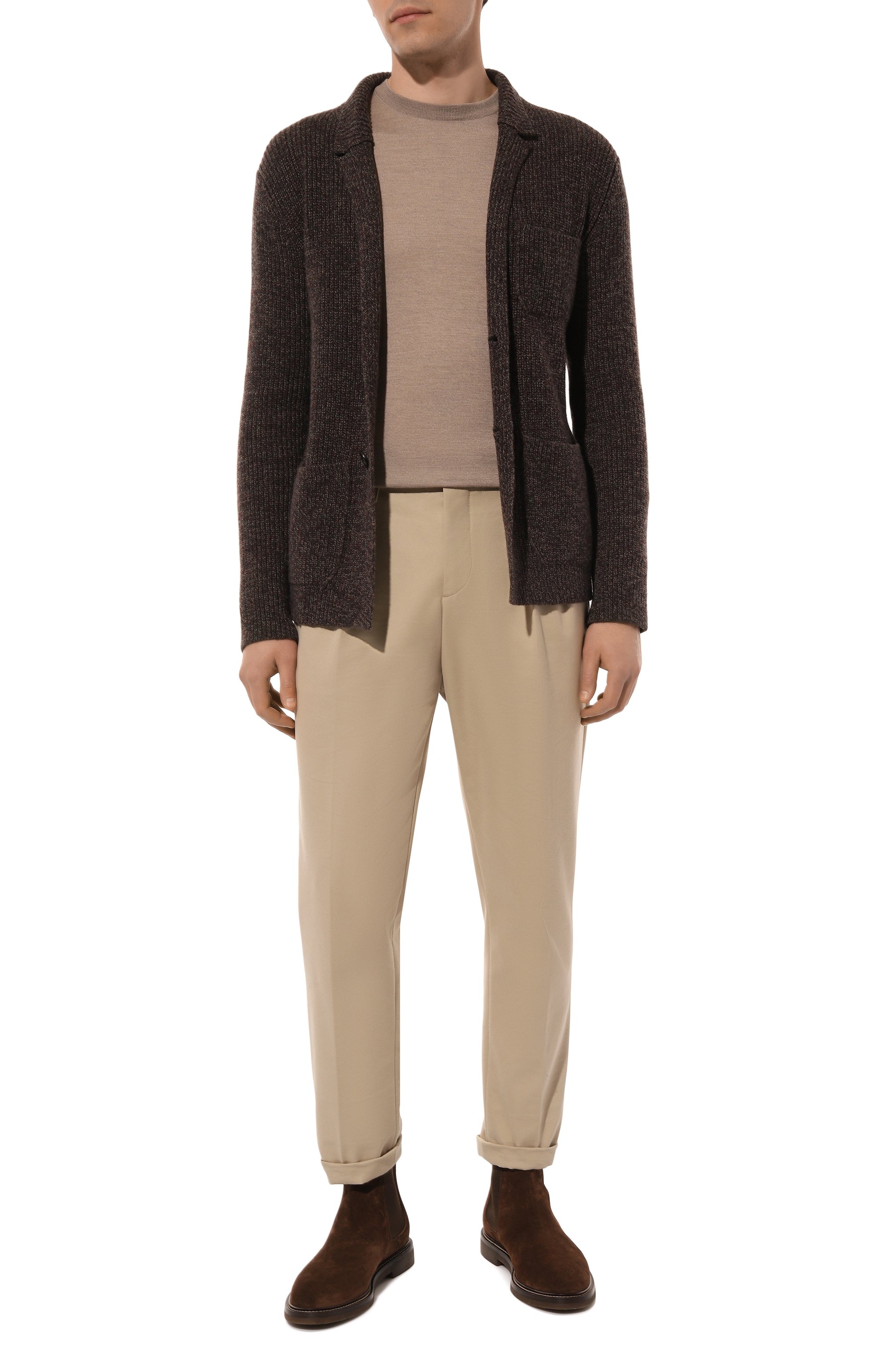 Замшевые челси BRUNELLO CUCINELLI, арт. MZUPEAE818, фото 2