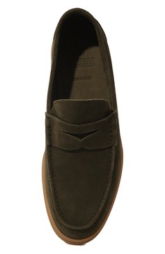 Замшевые пенни-лоферы BRUNELLO CUCINELLI, арт. MZUC0BB946, фото 1