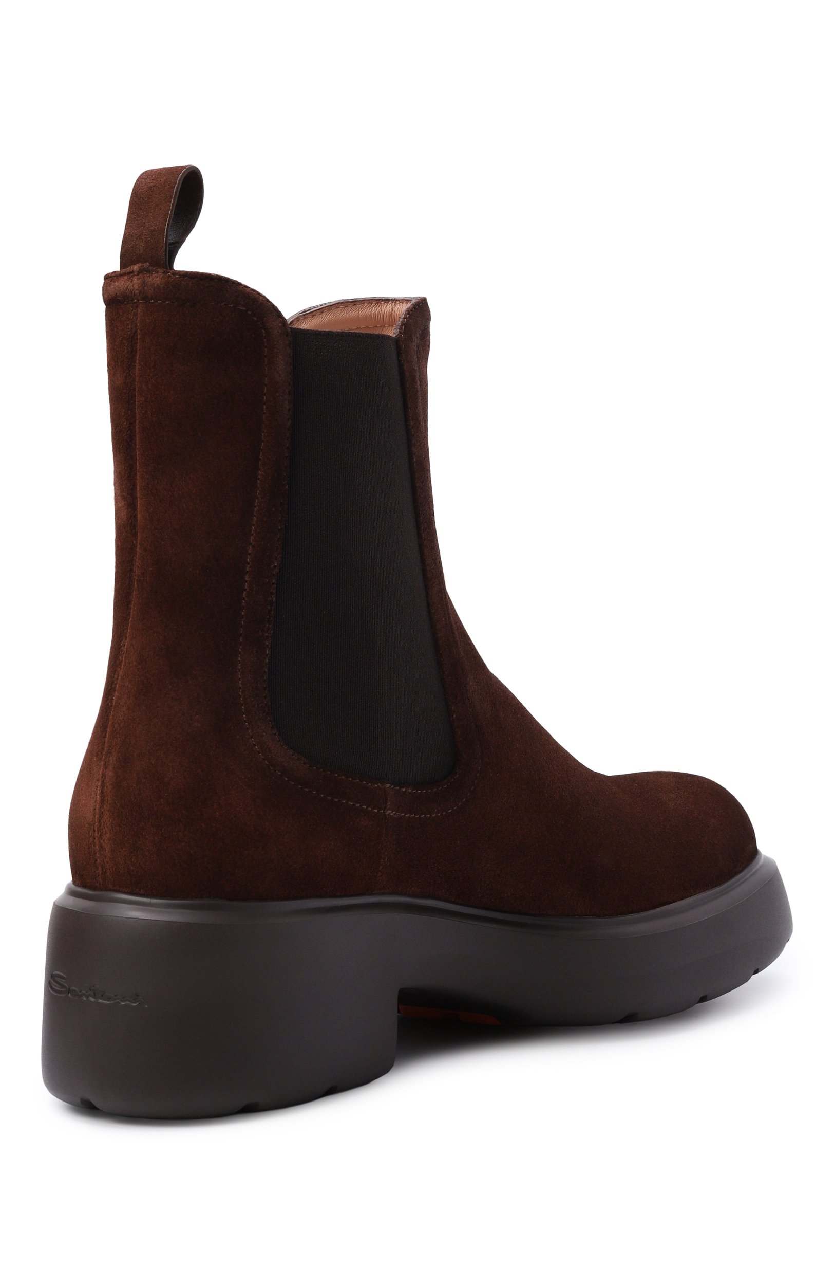 Замшевые челси easy SANTONI, арт. WTEG72325SM0NHLW, фото 5