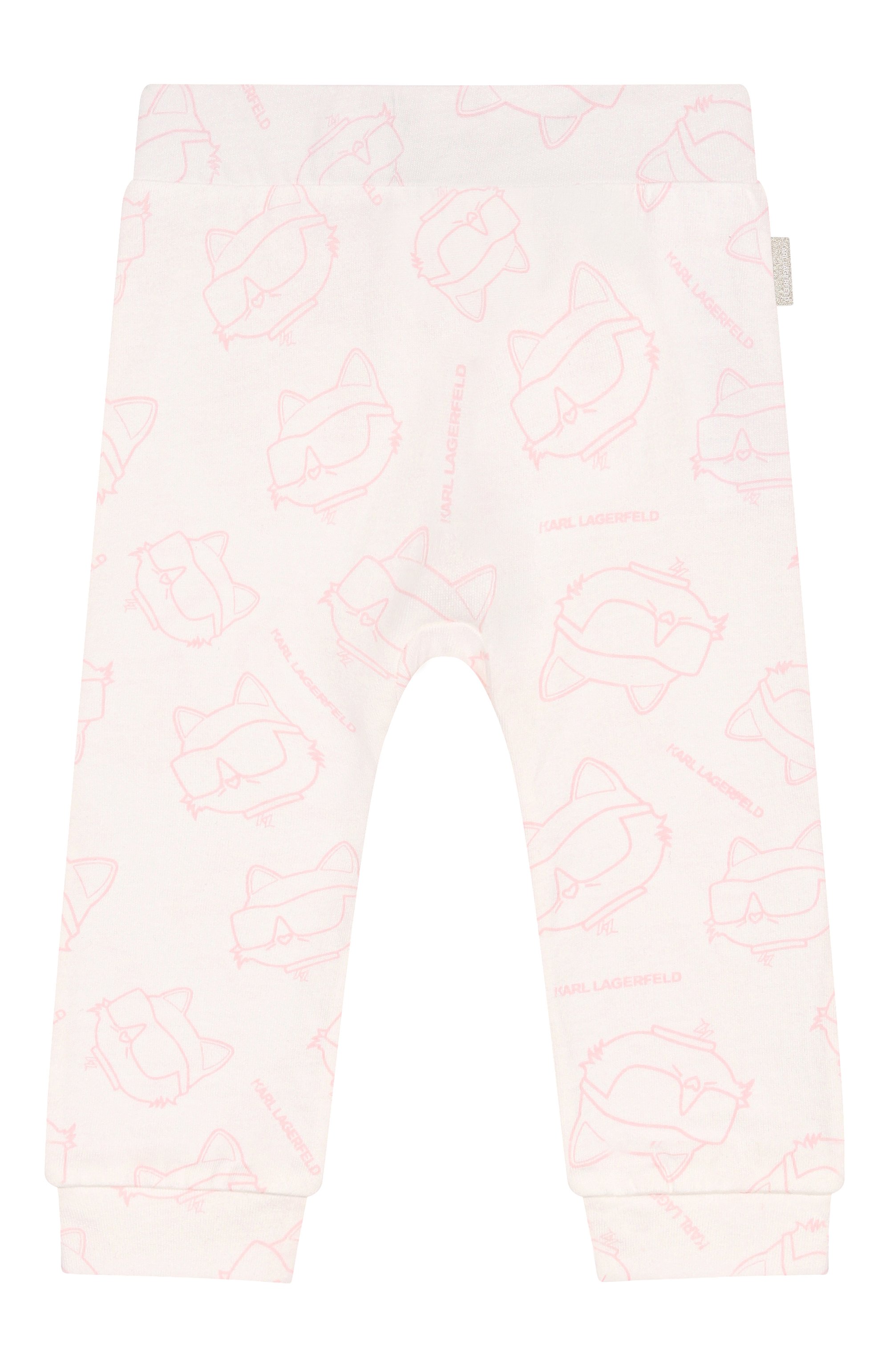 Комплект из платья и легинсов KARL LAGERFELD KIDS, арт. Z31044, фото 4