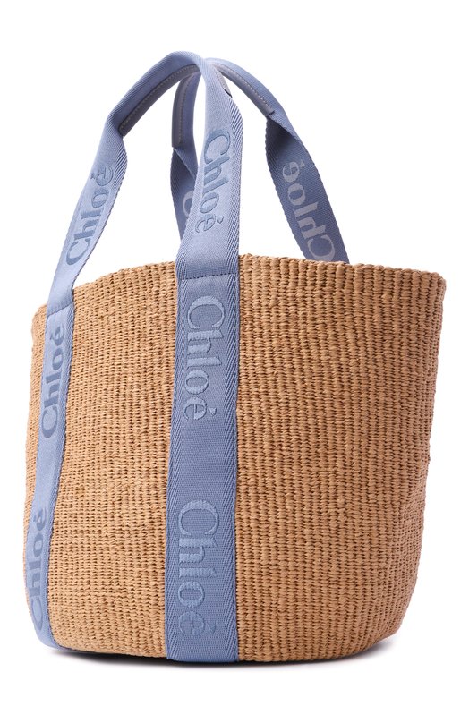 Сумка Woody large Chloé CHC23AS380L18_001 Бежевый  CHC23AS380L18_001 Фото 4