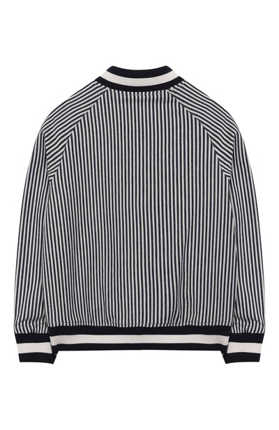 Текстильный бомбер STELLA MCCARTNEY голубого цвета по цене 11050 руб., арт. 539391/SMK43, фото 2 Текстильный бомбер STELLA MCCARTNEY, арт. 539391/SMK43, фото 2