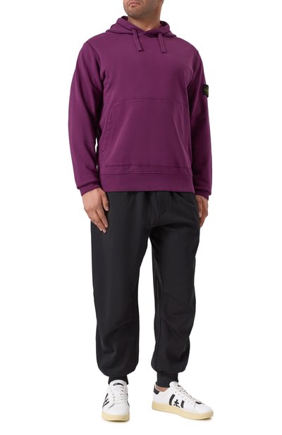 Хлопковое худи STONE ISLAND, арт. 811564151, фото 2