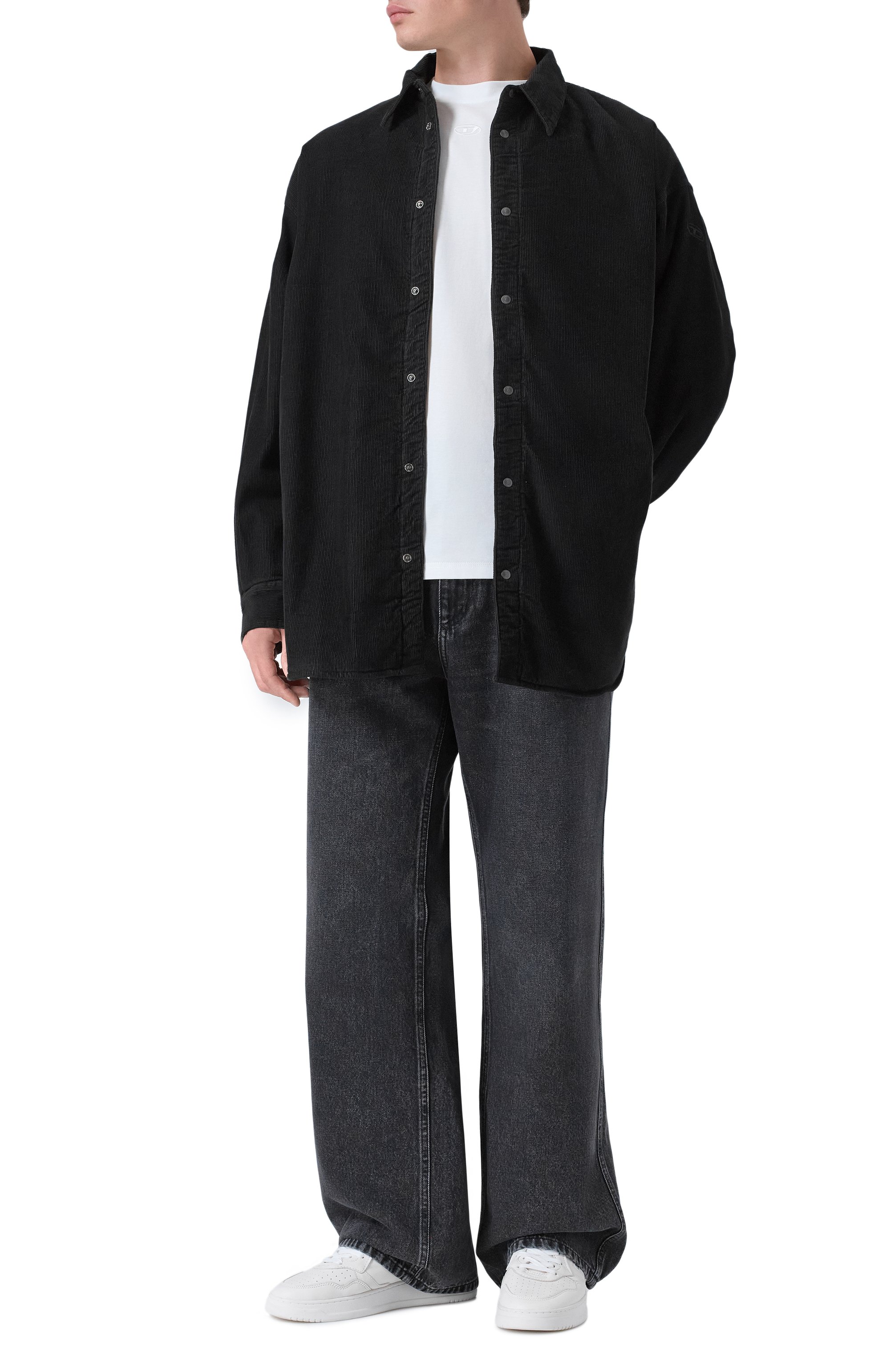 Хлопковая футболка DIESEL, арт. A21562/0PLAT, фото 2