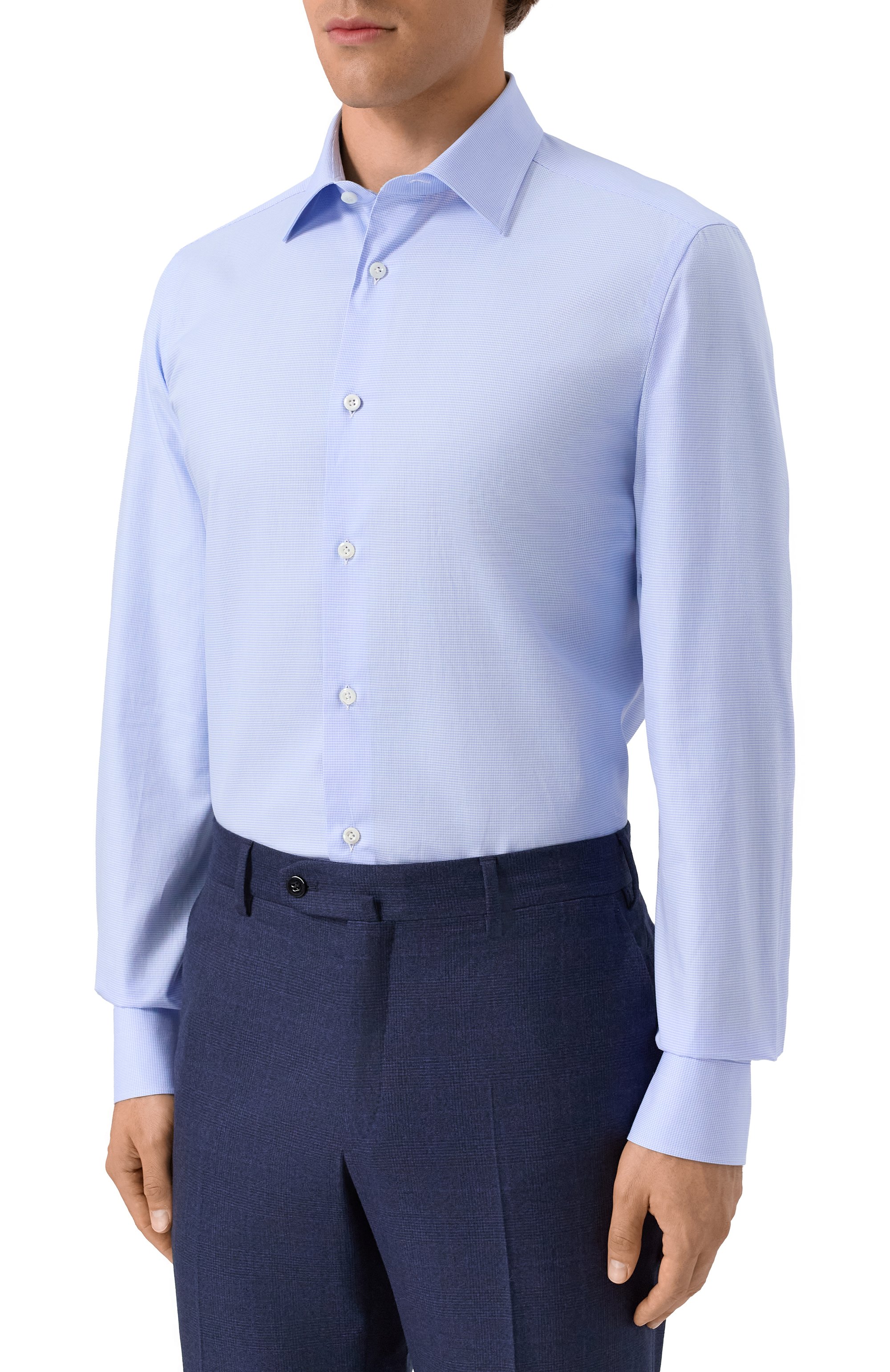 Хлопковая сорочка GIAMPAOLO, арт. 608/TS43368, фото 3