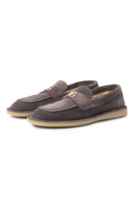 Женские замшевые лоферы DOLCE & GABBANA, арт. CP0182/A3G52