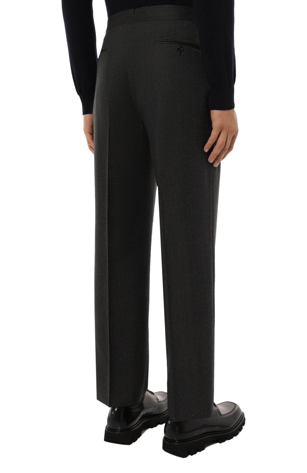 Шерстяные брюки CORNELIANI, арт. 944L26-9418350, фото 4