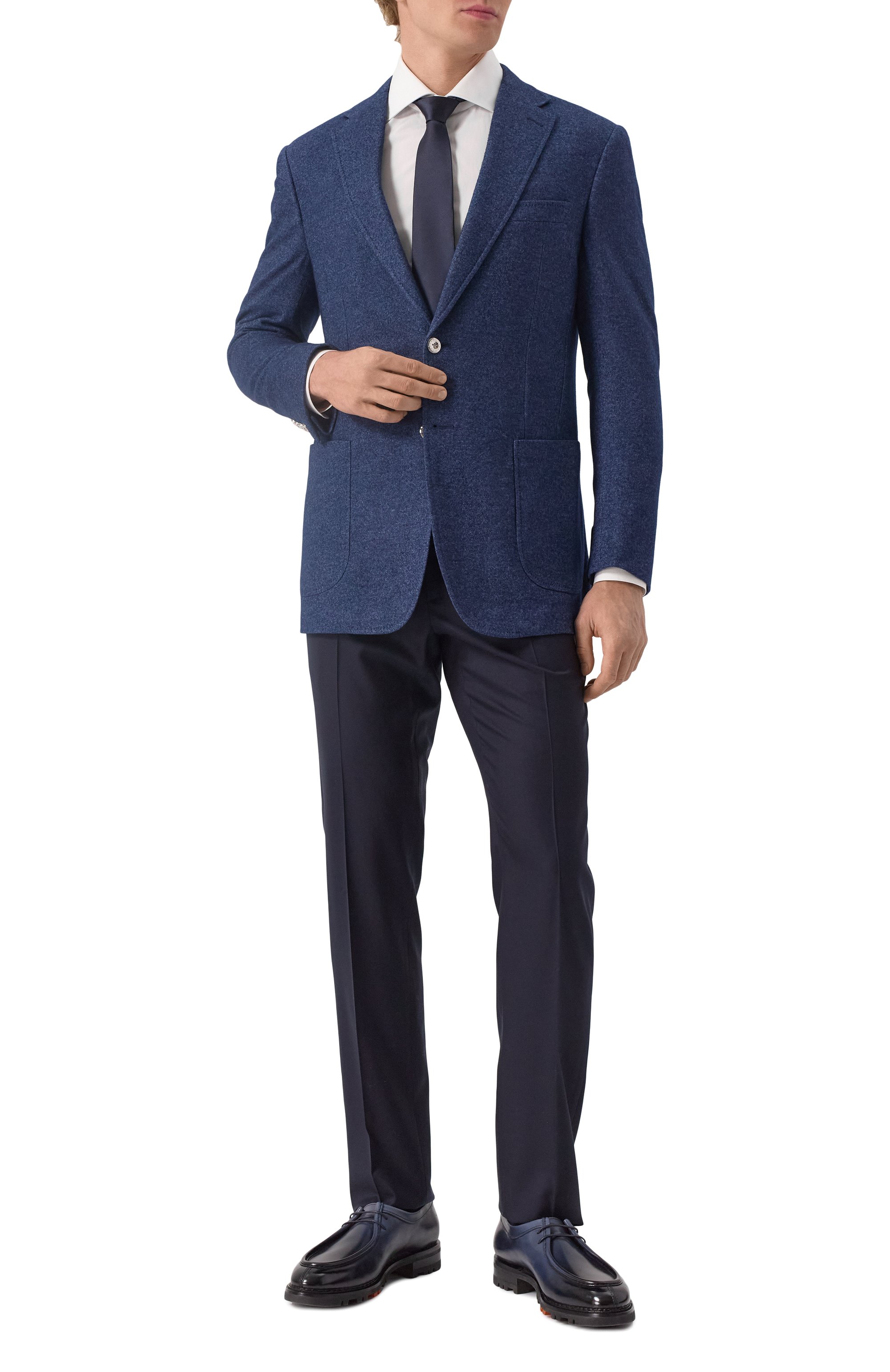 Пиджак из шелка и кашемира STEFANO RICCI, арт. M1RMGD22T0/KC001M, фото 2