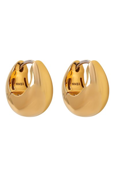 Серьги NUMBERING золотого цвета по цене 23550 руб., арт. 5116S/G0LD, фото 3 Серьги NUMBERING, арт. 5116S/G0LD, фото 3