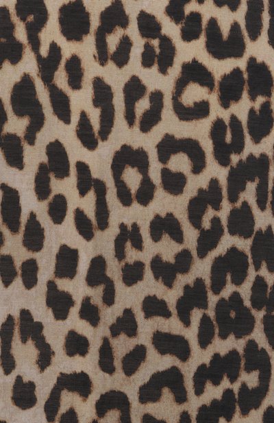 Хлопковое платье ELLYME леопардового цвета по цене 18900 руб., арт. 00288, фото 3 Хлопковое платье ELLYME, арт. 00288, фото 3