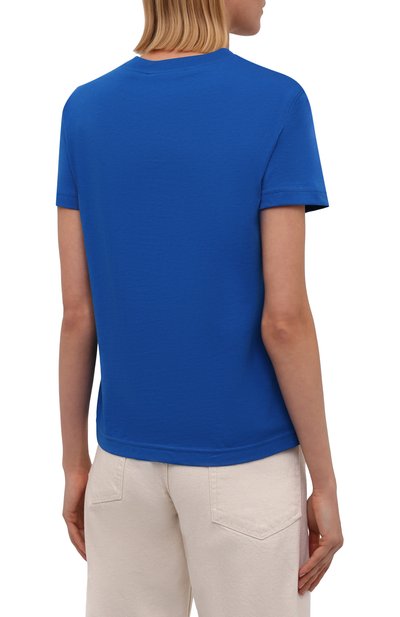 Хлопковая футболка VERSACE JEANS COUTURE, арт. 71HAHF03-71DP613 R L0G0 BIJ0UX 0RGANIC/CJ00F, фото 4