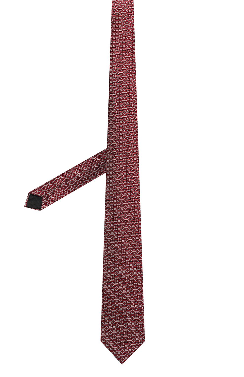 Шелковый галстук LANVIN красного цвета по цене 15400 руб., арт. 3100/TIE, фото 3 Шелковый галстук LANVIN, арт. 3100/TIE, фото 3