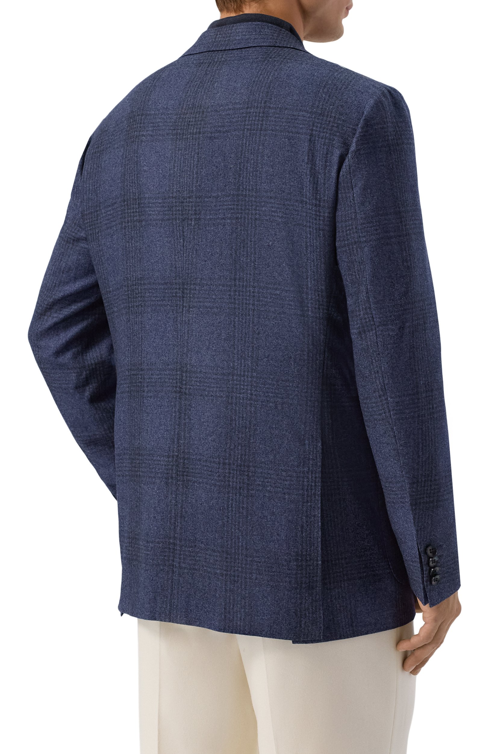Пиджак из кашемира и хлопка KITON, арт. UG81K0189I, фото 4