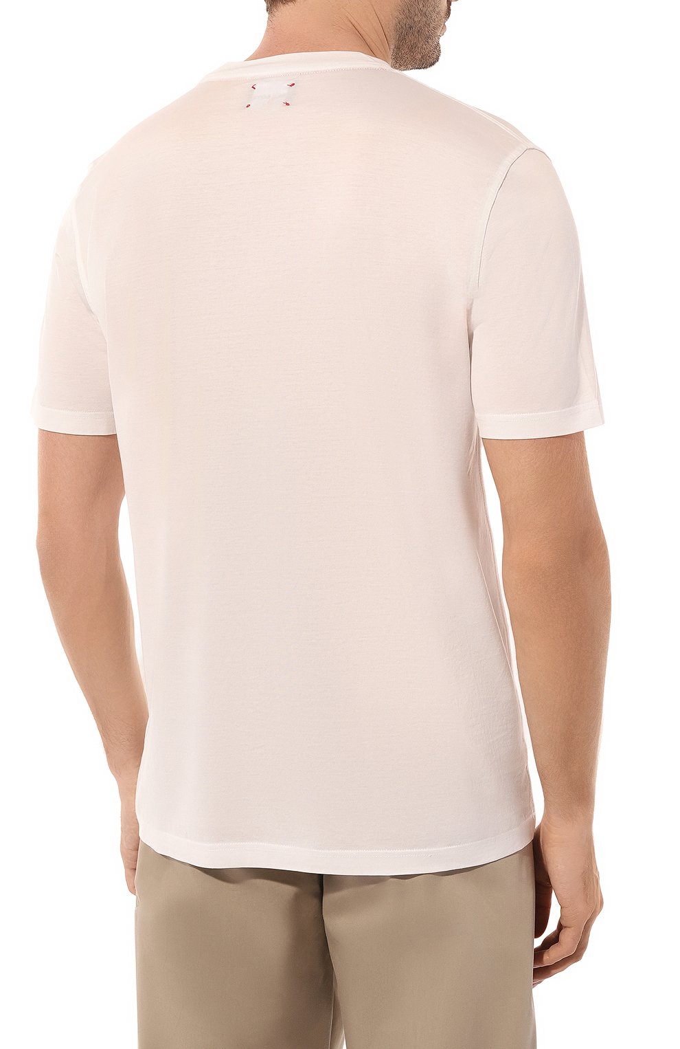 Хлопковая футболка KITON, арт. UK1165W23, фото 4