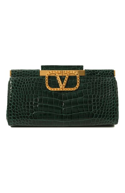 Клатч alcove из кожи аллигатора VALENTINO, арт. XW2B0K01/SUT/AMIS, фото 1
