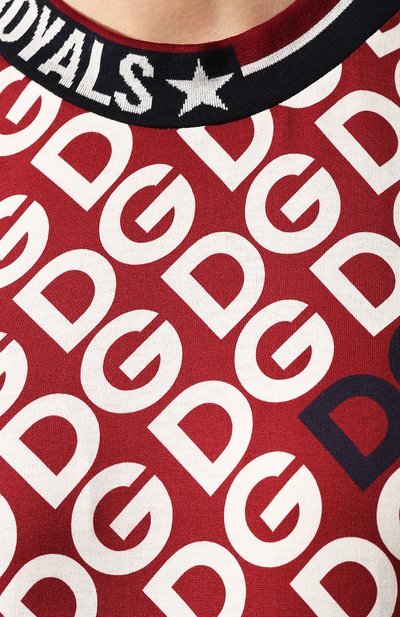 Хлопковая футболка DOLCE & GABBANA, арт. F8L58T/FS78Y, фото 5