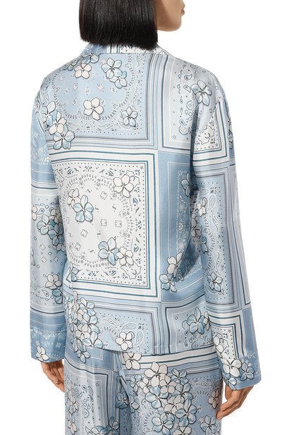 Шелковая блузка AMIRI, арт. AWSTCA1011, фото 4