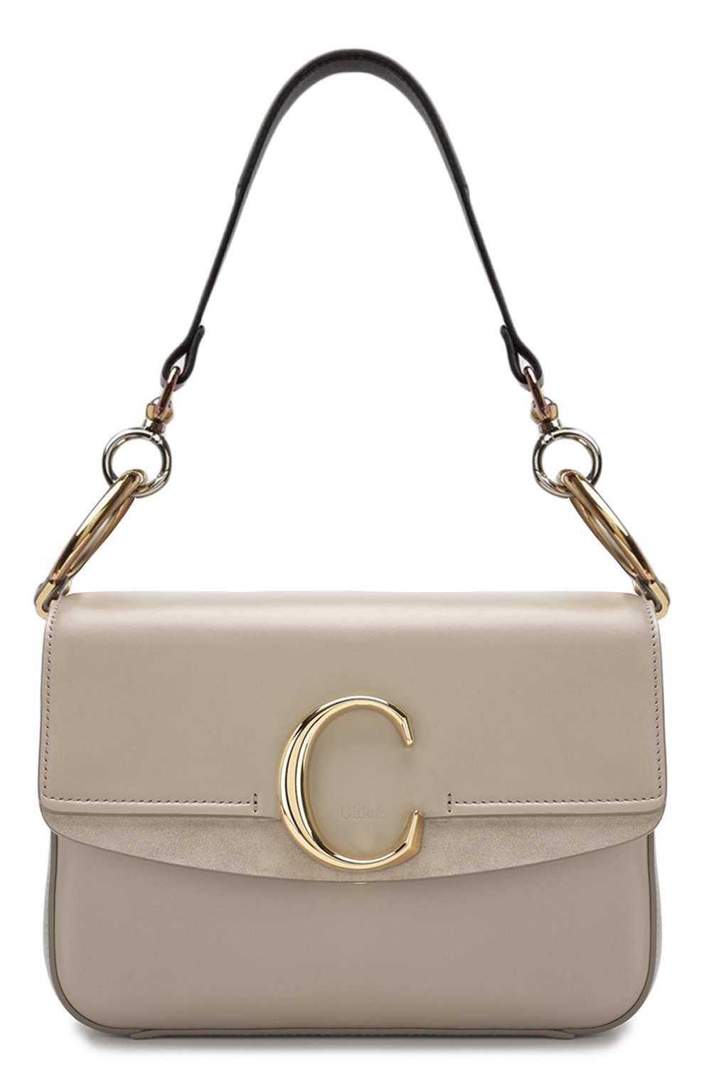 Сумка chloé c small CHLOÉ бежевого цвета по цене 194000 руб., арт. CHC19SS191A37, фото 1 Сумка chloé c small CHLOÉ, арт. CHC19SS191A37, фото 1