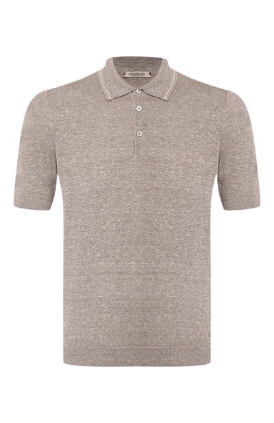 Мужская поло изо льна и хлопка FIORONI, арт. MK20701C1