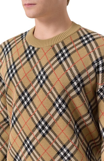 Шерстяной джемпер BURBERRY, арт. 8111379, фото 5