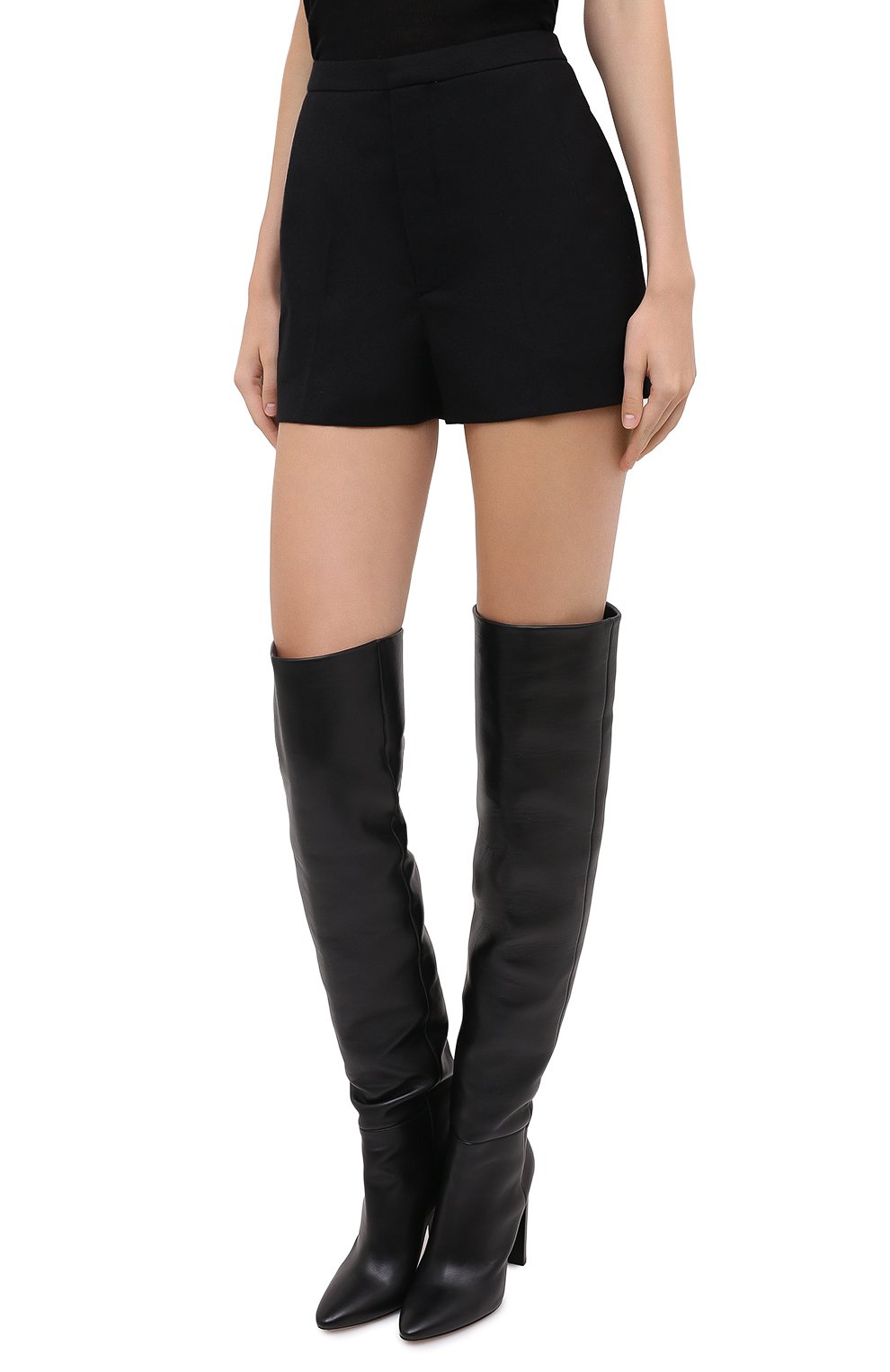 Шерстяные шорты SAINT LAURENT, арт. 633791/Y221W, фото 4