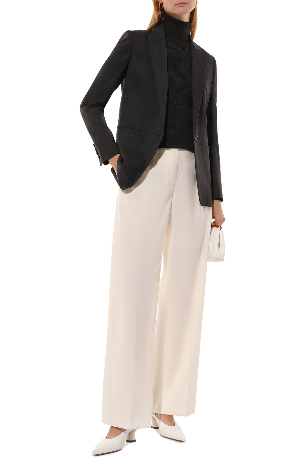 Водолазка из кашемира и шерсти AGNONA, арт. K208058E/1V180LE, фото 2