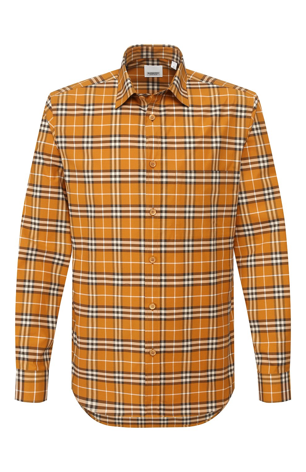 Хлопковая рубашка BURBERRY, арт. 8025844, фото 1