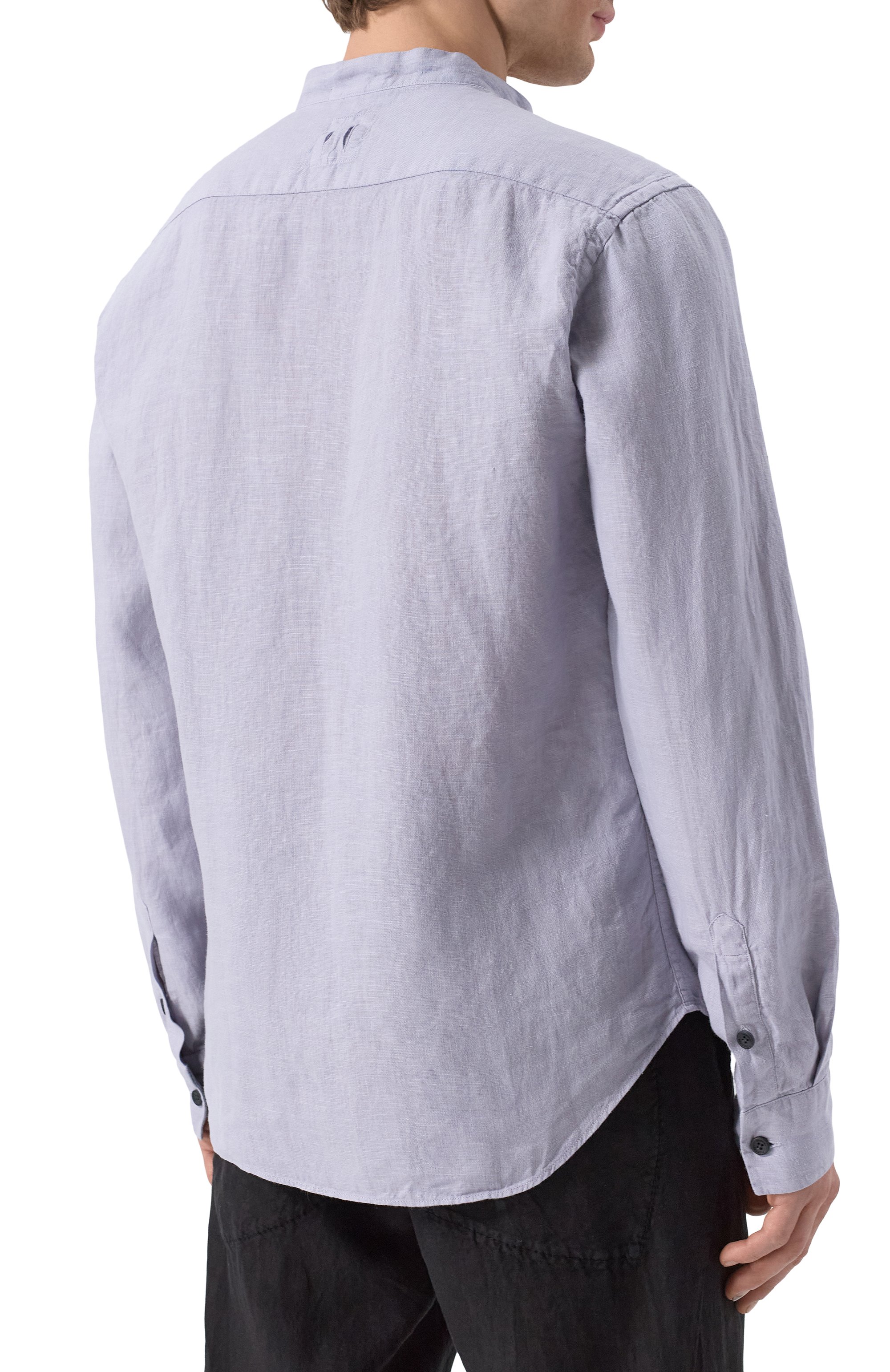 Льняная рубашка HANNES ROETHER, арт. T029PAS.608, фото 4