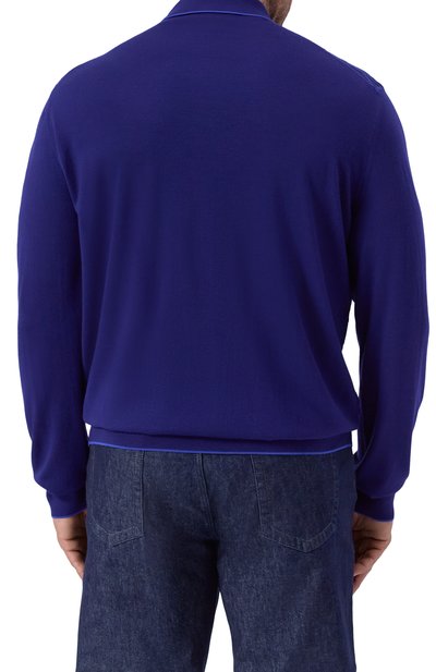 Поло из шерсти и шелка STEFANO RICCI, арт. KE06014P30/E25404, фото 4