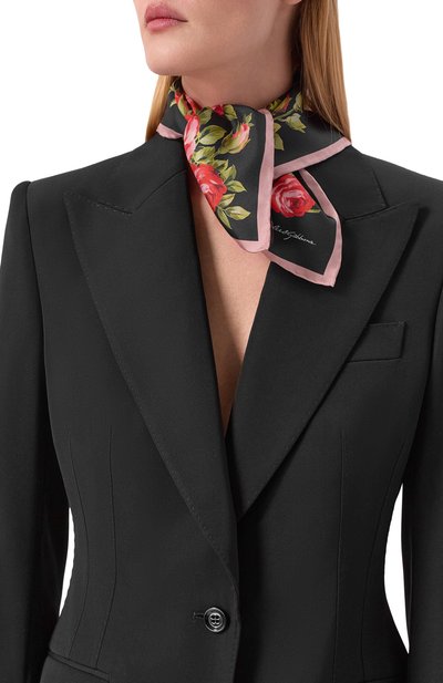 Шелковый платок DOLCE & GABBANA, арт. FN093R/GDDPM, фото 2