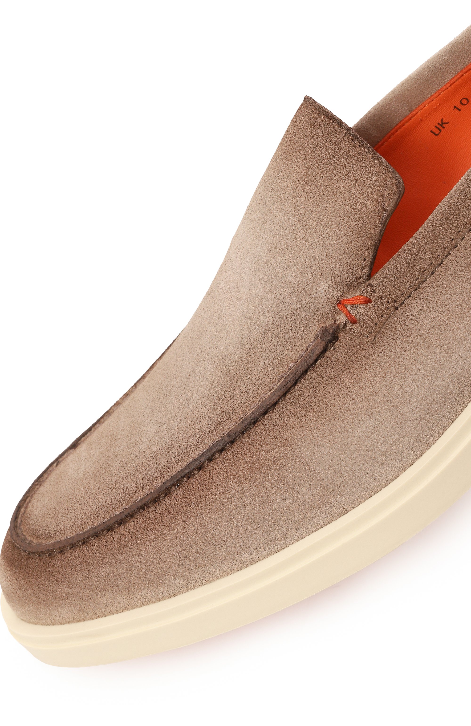 Замшевые лоферы detroit SANTONI, арт. MGDG17824TICBGEX, фото 7