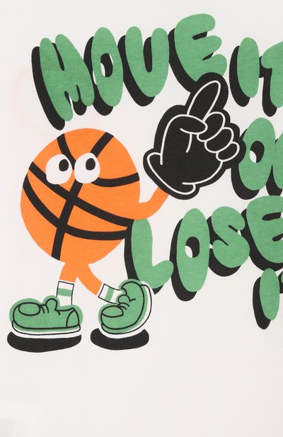 Хлопковая футболка STELLA MCCARTNEY, арт. TY8R41, фото 3