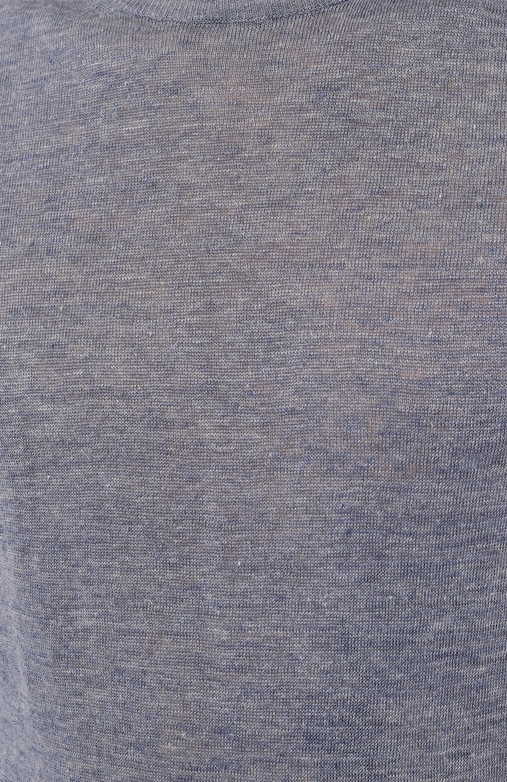 Льняной джемпер GRAN SASSO голубого цвета по цене 19950 руб., арт. 57177/24801, фото 5 Льняной джемпер GRAN SASSO, арт. 57177/24801, фото 5