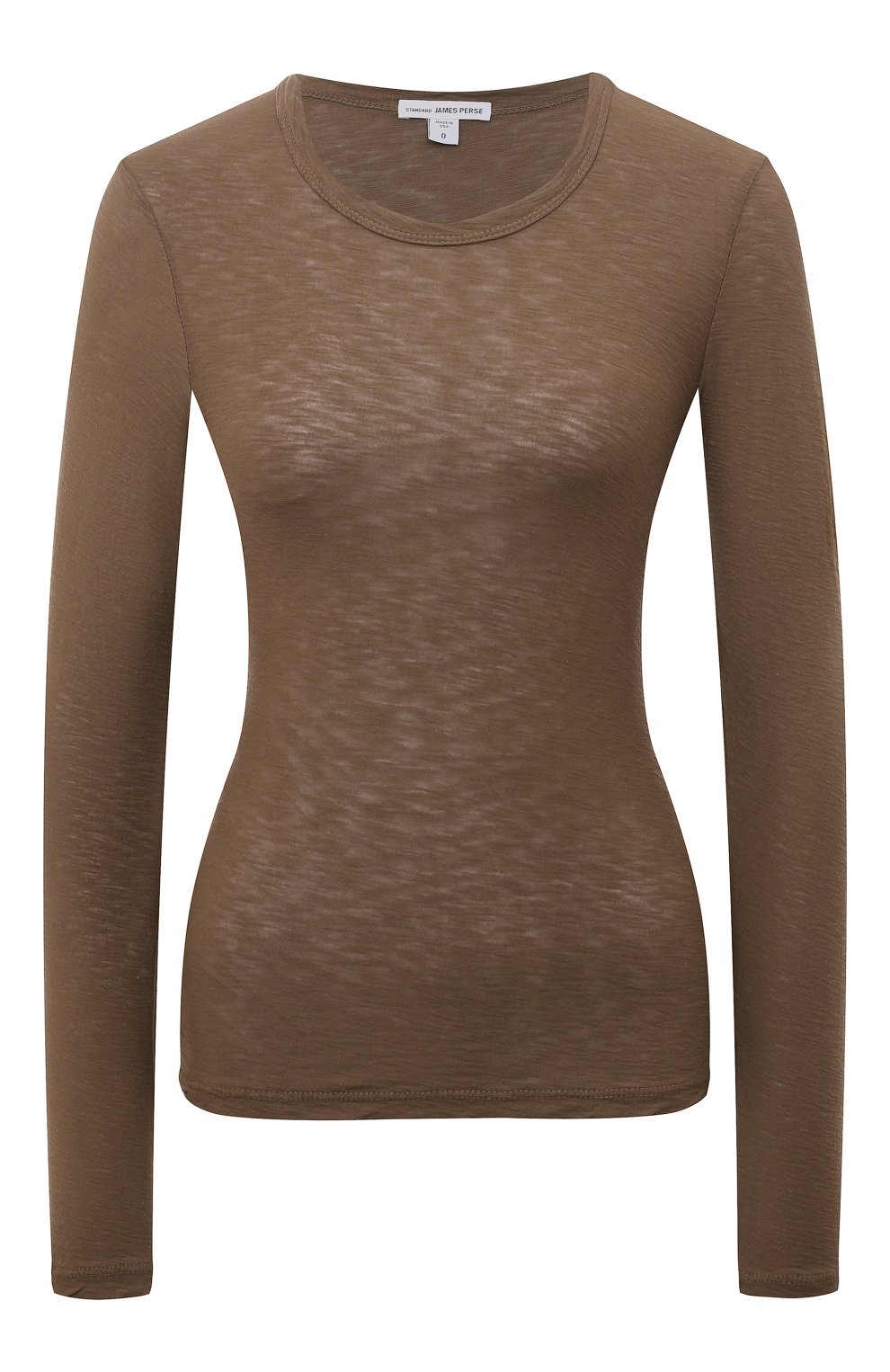 Хлопковый лонгслив JAMES PERSE, арт. WUA3361/OWHS, фото 1