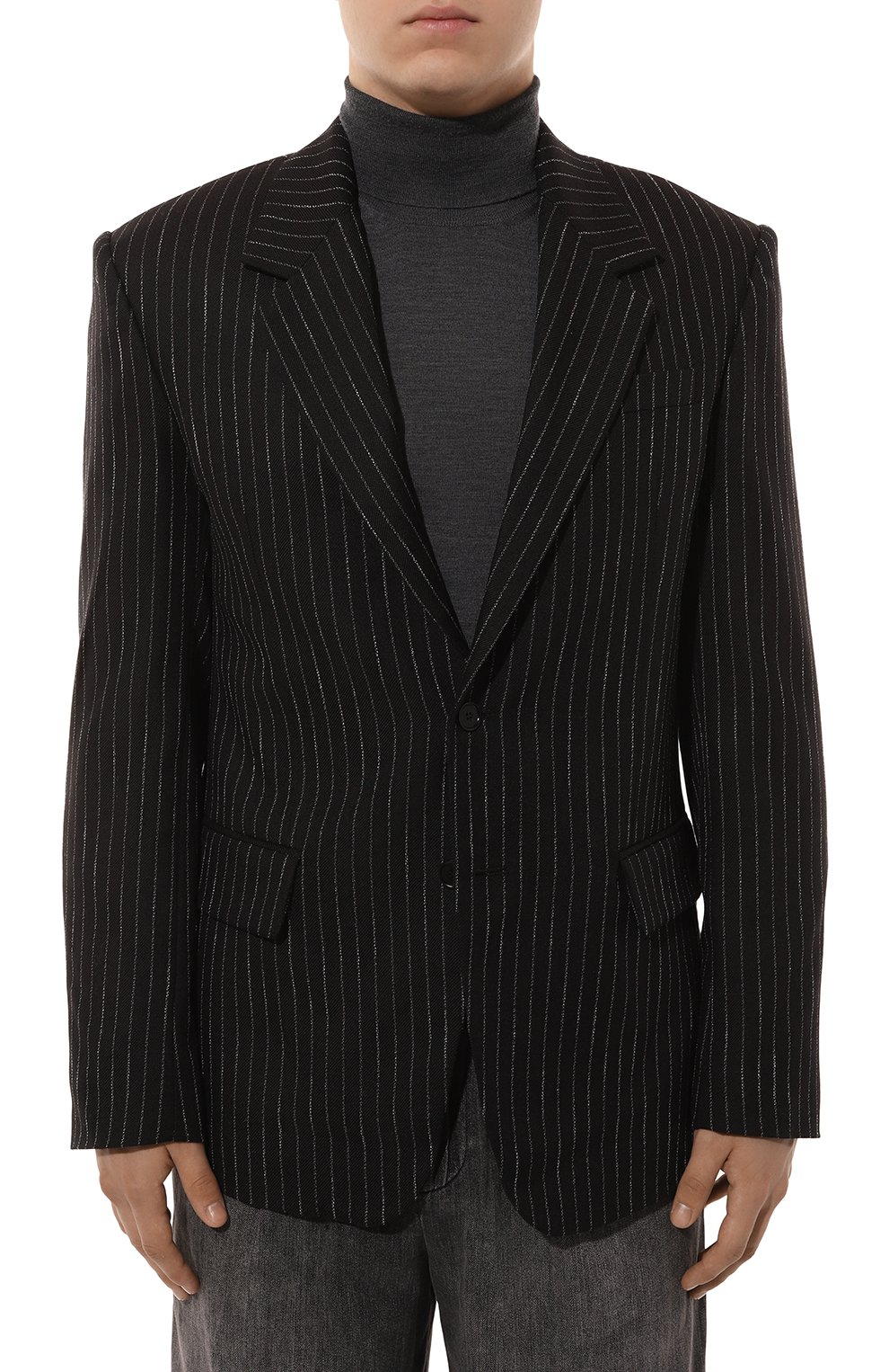 Шерстяной пиджак MSGM, арт. 3740MG06/247512, фото 6