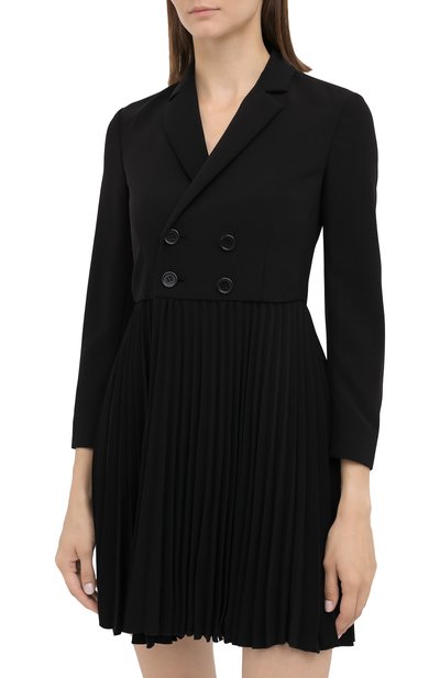 Платье REDVALENTINO черного цвета по цене 104000 руб., арт. UR0VAV30/5DC, фото 3 Платье REDVALENTINO, арт. UR0VAV30/5DC, фото 3