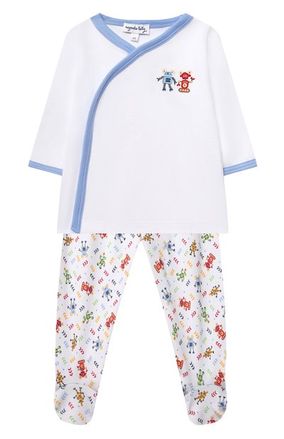 Комплект из распашонки и ползунков MAGNOLIA BABY, арт. 974-735P-LB, фото 1