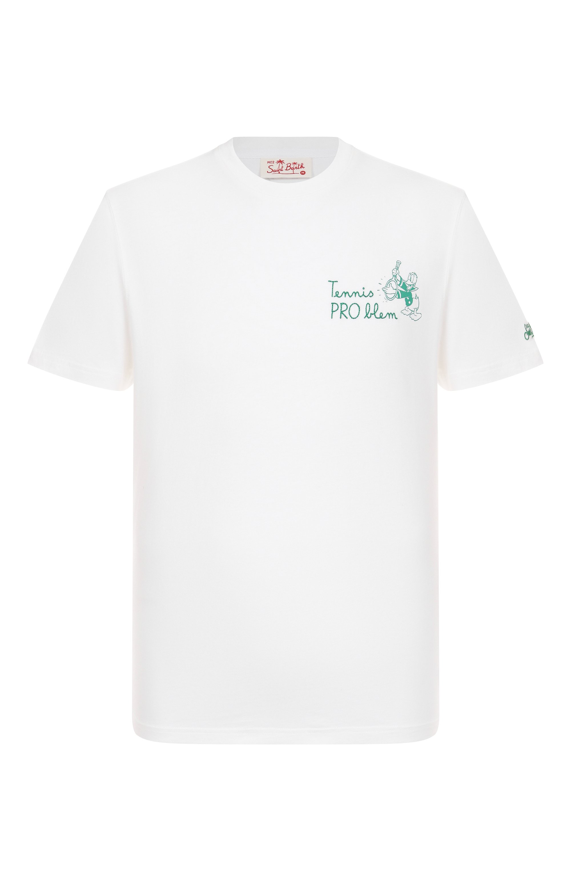 Хлопковая футболка MC2 SAINT BARTH, арт. STBM TSHIRT MAN/00036H, фото 1