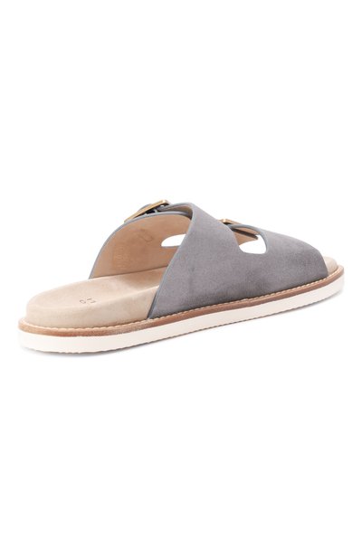 Замшевые шлепанцы urban BRUNELLO CUCINELLI, арт. MZUSILY235, фото 5