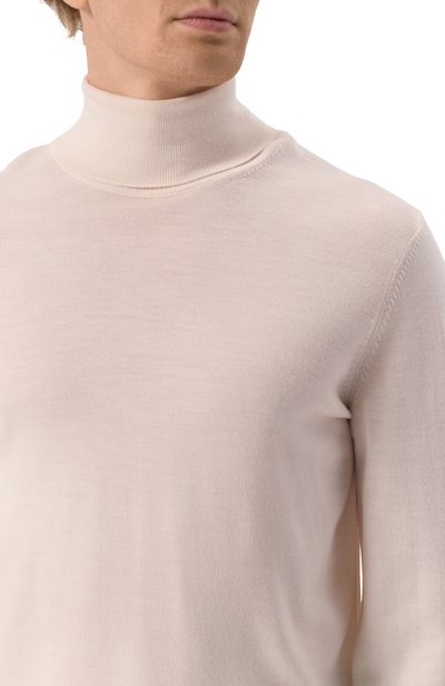 Шерстяная водолазка BOSS, арт. 50468262, фото 5