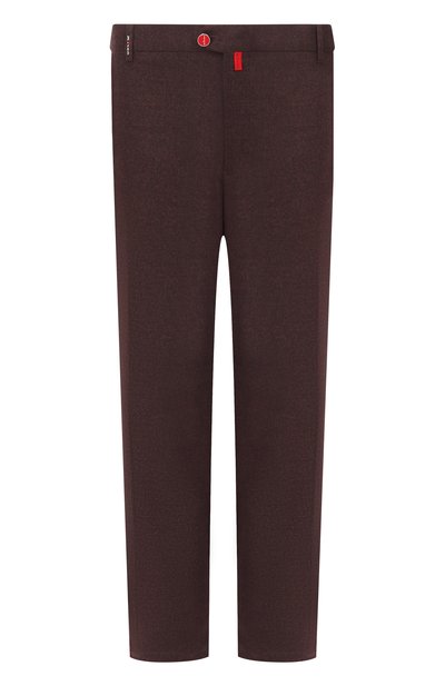 Мужские шерстяные брюки KITON, арт. UFPPER/ZIP