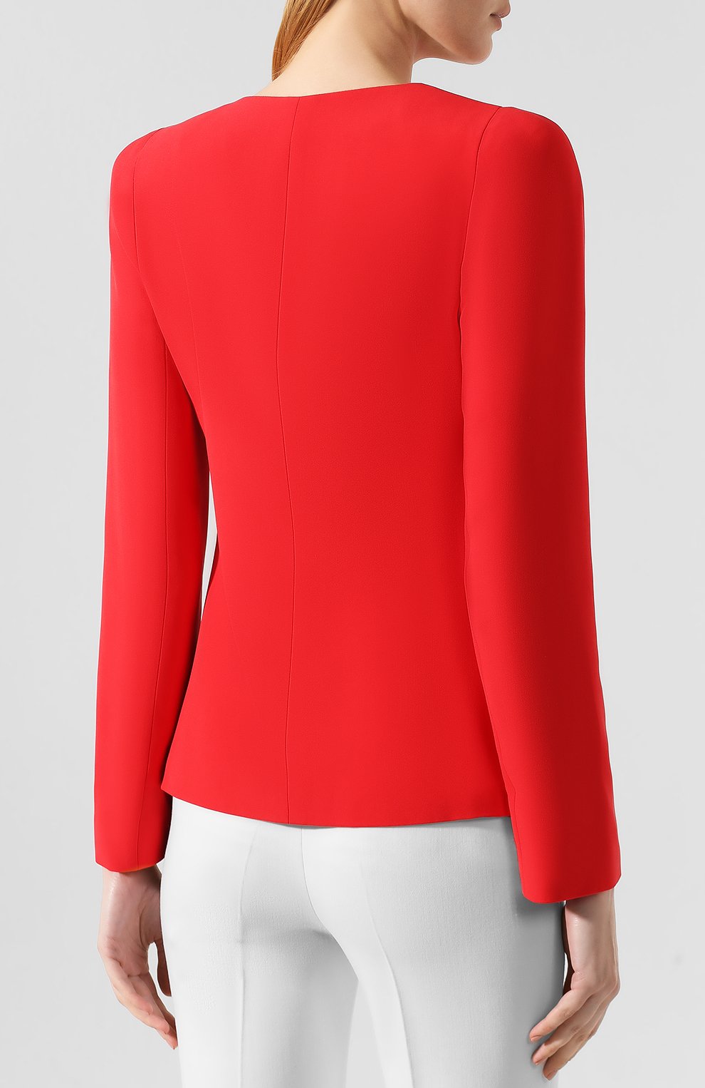 Жакет из смеси вискозы и шелка GIORGIO ARMANI, арт. 9WHGG09Y/T008A, фото 4