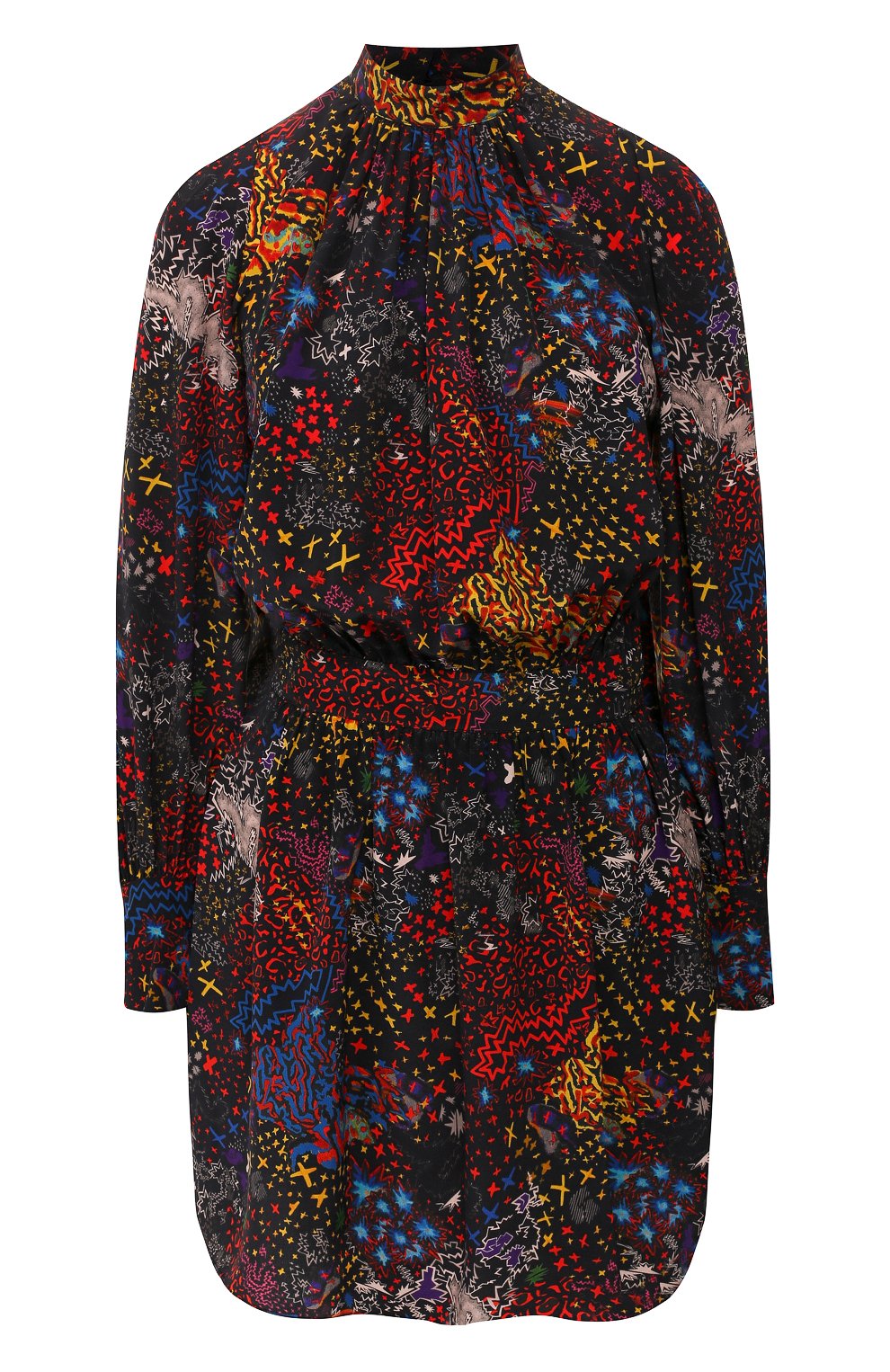 Шелковое платье ZADIG AND VOLTAIRE черного цвета по цене 69750 руб., арт. WHCP0427F, фото 1 Шелковое платье ZADIG AND VOLTAIRE, арт. WHCP0427F, фото 1