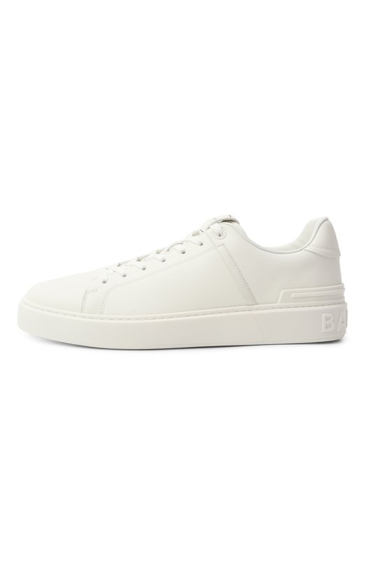 Кожаные кеды B-Court Balmain FM1VI288/LVTR Белый  FM1VI288/LVTR Фото 4