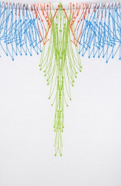 Детский хлопковое худи MARCELO BURLON KIDS OF MILAN белого цвета, арт. 21E/B/MB/2105/0020/2-6Y | Фото 3 (Рукава: Длинные; Материал внешний: Хлопок; Региональные ограничения белый список (Axapta Mercury): RU; Мальчики Кросс-КТ: Худи-одежда; Драгоценные камни: Проставлено; Материал сплава: Проставлено; Ростовка одежда: 6 лет | 116 см)